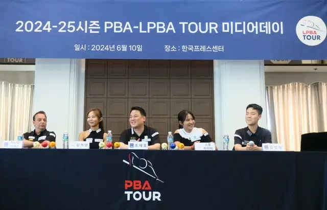 メディアデーに参加した選手たち。左からDaniel SANCHEZ、キム・ガヨン、チョ・ジェホ、Pheavy SRUONG、キム・ヨンウォン（写真：wowkorea）