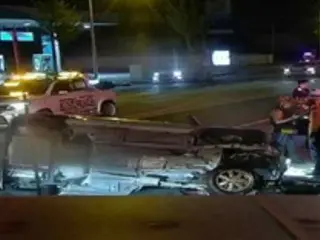Pengemudi mabuk Porsche bertabrakan dengan mobil ringan di tengah malam, menewaskan satu orang = Korea Selatan