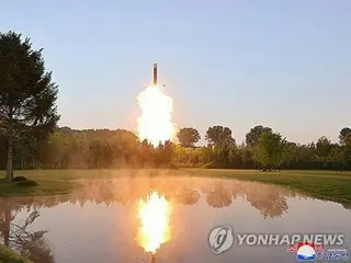 Rudal Korea Utara mengklaim keberhasilan Militer Korea Selatan ``Rotasi tidak normal dari tahap pendakian dan ledakan''