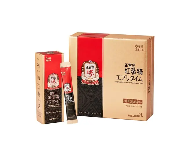 正官庄 紅蔘精（こうじんせい）エブリタイム10ml×30包