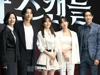 [Foto] Rain(Bi) & Kim Ha Neul dan lainnya menghadiri presentasi produksi drama baru "Red Swan"