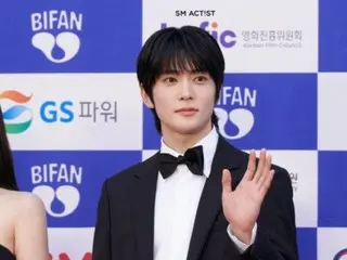 Jaehyun menghadiri upacara pembukaan 'Bucheon International Fantastic Film Festival' dengan debut layarnya