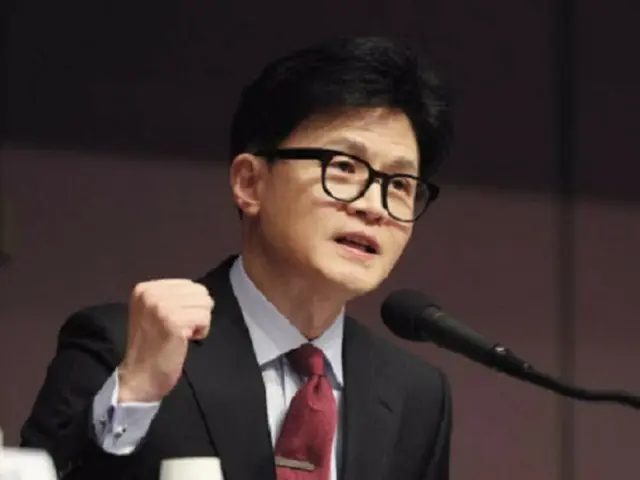 Han Dong-hoon, kandidat perwakilan Partai Kekuatan Rakyat, ``Kami menunjukkan kekecewaan pada pemilu lalu...Kami pasti akan menang bersama melawan monopoli legislatif Partai Demokrat'' - Korea Selatan