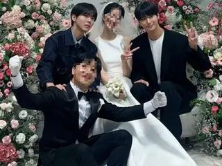 “Oversecurity” Byeon WooSeok menghadiri pernikahan dengan sahabatnya Joo Woojae… Update dengan senyum cerah