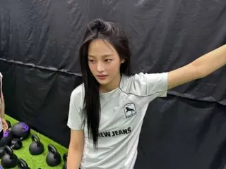 "New Jeans" Minzy, pengalaman syuting yang menegangkan dan mengasyikkan... Tottenham vs. Bayern