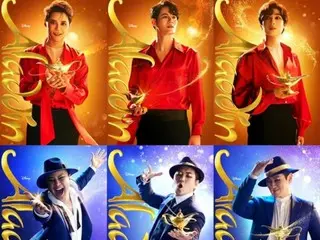 [Resmi] Jun Su (Xia) berperan untuk pemutaran perdana musikal "Aladdin" di Korea