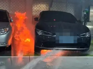Mobil listrik kembali terbakar... Benz disusul mobil Kia = Korea Selatan