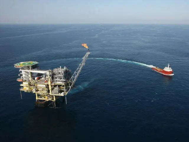 韓国石油公社による日本海大陸棚探査の様子（写真＝韓国石油公社）