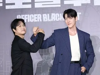 [Foto] Sutradara Kim Woo-Bin & Kim Seong Kyu (INFINITE) Ng & Kim Ju-hwan menghadiri pertemuan laporan produksi film Netflix “Martial Arts Official”