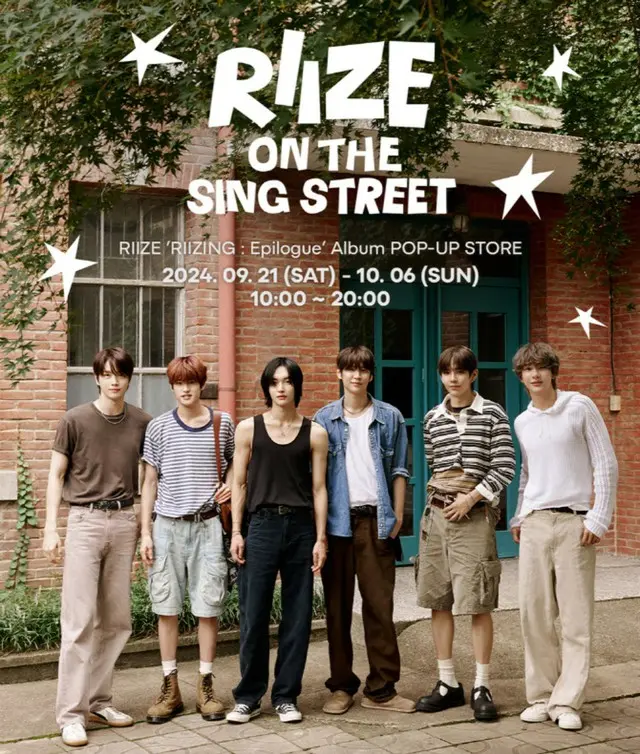 ”デビュー1周年”「RIIZE」、21日よりソウルでポップアップストアがオープン