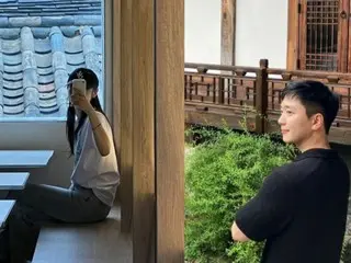 “Pasangan Gomshin” Kim YuNa & Ko WooRim pergi kencan Hanok selama liburan militer