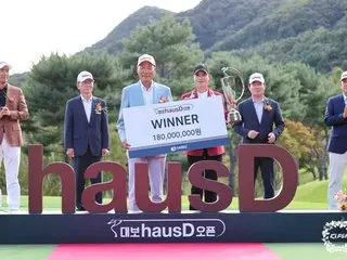 <Golf Wanita> "Hitter" Moon Jung-min memenangkan turnamen tur reguler pertamanya dalam 3 tahun sejak debutnya = "DAEBO hausD Open"