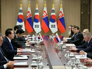 Korea Selatan dan Slovakia mengadakan pertemuan puncak dan meningkatkan hubungan mereka menjadi mitra strategis