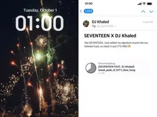 "SEVENTEEN" berkolaborasi dengan produser terbaik dunia DJ Khaled...Kehadiran global