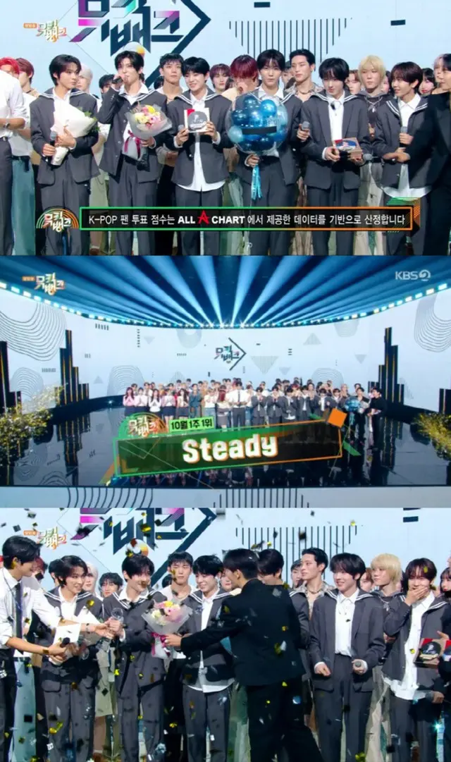 “日本語であいさつも”「NCT WISH」、初の地上波音楽番組で1位…“SMの先輩”「SUPER JUNIOR」の応援でほっこり