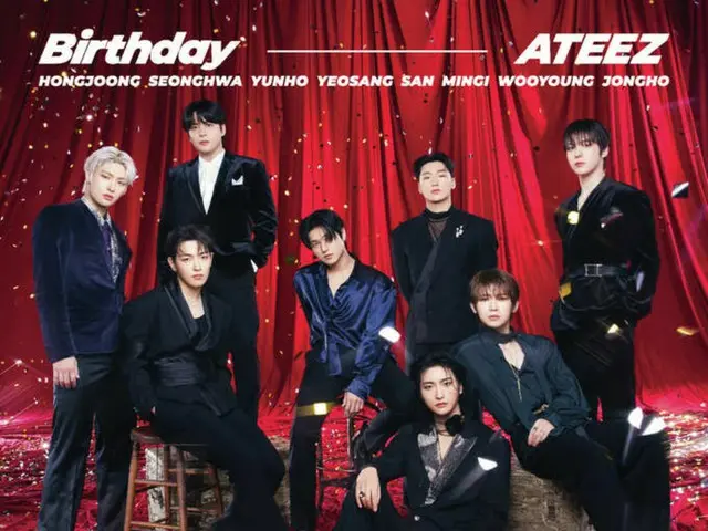 Single Jepang ke-4 "ATEEZ" "Birthday" menyapu tangga lagu global