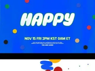 JIN "BTS" menyampaikan hati yang hangat melalui "mencari kebahagiaan"... Album solo "Happy" dirilis pada 15 November