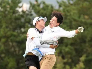 <Golf Pria> Jang Yubin memenangkan babak playoff dan meraih kemenangan keduanya musim ini...Hadiah uang pertama KPGA Tour melebihi 1 miliar won