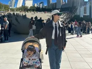 Aktris Han Ji Hye, momen bahagia bersama putrinya di Chicago... Kehidupan sehari-hari itu "istimewa"