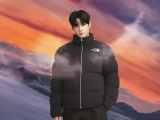 Cha Eun Woo "ASTRO" tampak hebat dalam balutan jaket... Gravure produk baru dari merek luar ruangan "North Feisu" dirilis