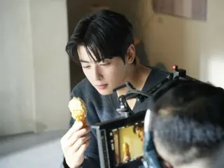 "ASTRO" Cha Eun Woo merilis film pembuatan CM untuk merek ayam "Norang Dandak"