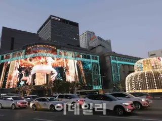 "Iluminasi Natal sudah?"...Tiga department store besar mengikuti kompetisi iluminasi Natal = Korea Selatan