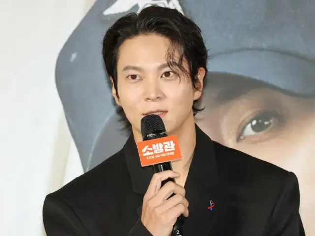 JooWon dari film "Firefighter" berkata, "Ada perbedaan besar antara sebelum dan sesudah syuting... Memikirkan tentang kerja keras dan dedikasi para petugas pemadam kebakaran."