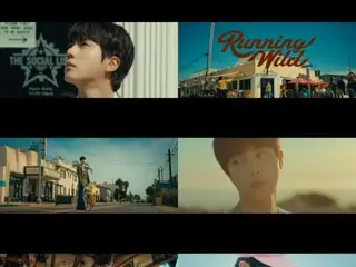 JIN "BTS" menyampaikan "kebahagiaan sejati"...Judul lagu MV "Running Wild" dirilis