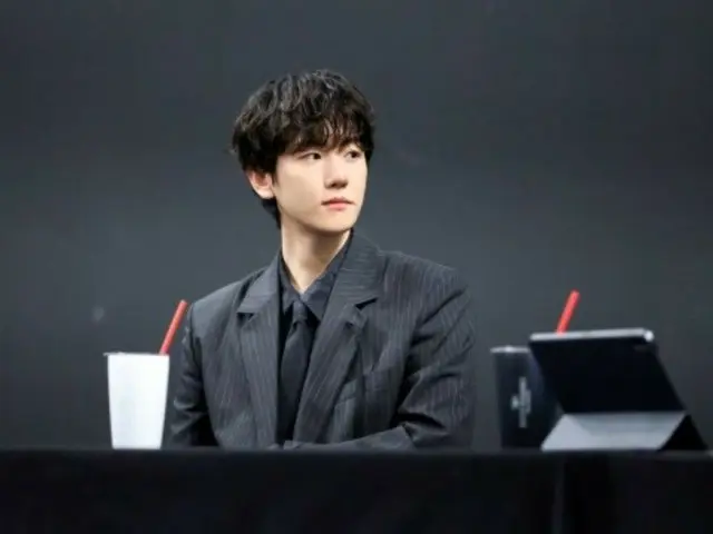 BAEK HYUN (EXO), GV sukses film konser live... "Aku pernah mendaki gunung besar sekali... Aku sangat senang saat bekerja."