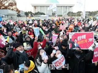 "Tusuk sate Kamaboko masing-masing berharga 5.000 won?"...Penipuan yang dikritik pada rapat umum pemakzulan = Korea Selatan