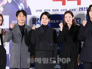 Mendiang Song Jae Lim, yang “meninggal November lalu,” adalah orang yang seperti itu...Ahn Wooyong dan Cha Jung-won berduka dengan air mata saat pemutaran pratinjau film “Crash”