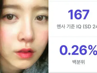 Aktris Ku Hye Sun membanggakan “IQ 167, teratas 0,26%” setelah pertarungan sengit... disertifikasi sebagai “jenius”