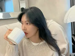 Aktris Kim Seoyeong, alasan mengapa Lee SangWoo dicintai... 'Gambar' meskipun Anda hanya memegang cangkir kopi