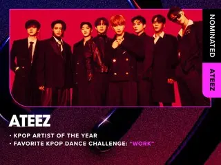 "ATEEZ" dinominasikan untuk dua kategori di "iHeartRadio Music Awards" AS untuk tahun kedua berturut-turut