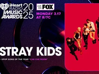 “Stray Kids” dinominasikan untuk tahun ke-2 berturut-turut…US iHeart Radio Music Awards “Global Influence”