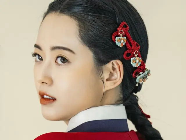 Go Ara, seperti gambar... Visual putri dari "Shunga Love Story"