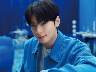 Cha Eun Woo ASTRO menjadi model iklan baru Bank Shinhan... Iklan video dirilis pada tanggal 11