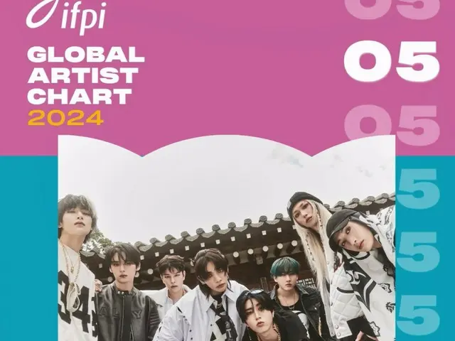 "Stray Kids" masuk 10 besar dalam tiga kategori di IFPI Global Chart... mencapai peringkat tiga tahun berturut-turut