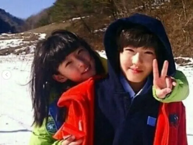 "SF9" Cha Ni diam-diam mengenang mendiang Kim Sae Ron... Merilis foto mereka berdua sebagai aktor cilik