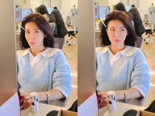 Aktris Ha Ji Won bersinar dengan kecantikan alaminya bahkan di agensi... Ikon "wajah bayi" yang menentang zaman