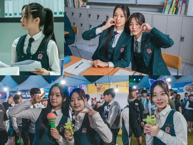 Hyeri (Girl's Day) dan Jung SOOBIN memiliki hubungan berisiko yang membuat Anda tidak bisa mengalihkan pandangan. Mereka ramah di lokasi syuting... Tawa tersembunyi di tengah ketegangan = Drama "Competition for Goodwill"