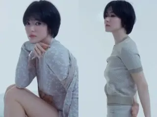 Aktris Song Hye Kyo sangat seksi! …Pesona yang ditunjukkan melalui eksposur yang berani