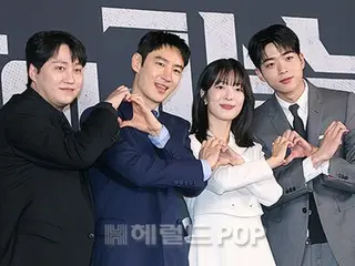 [Foto] Lee Je Hoon, Kim Dae Myung dan lainnya menghadiri presentasi produksi drama baru "The Art of Negotiation"