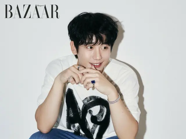Sampul digital Jung HaeIn untuk Harper's BAZAAR terungkap... maskulinitas lembut