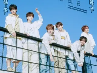 "TWS" menggelar konser pertama sejak debut pada bulan Juni... poster yang menyegarkan