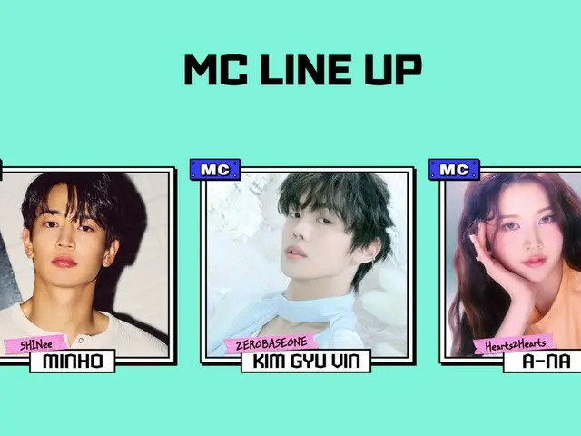 Jajaran MC untuk acara Juli "2025 Show! Music Core in JAPAN" telah diumumkan... Minho (SHINee) x Kim Gyubin (ZERO BASE ONE) x A-NA
 (Hati ke Hati)