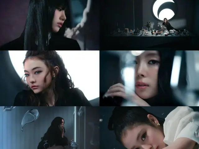 Film visual "MEOVV" untuk EP pertama "MY EYES OPEN VVIDE"... visual kucing yang cantik