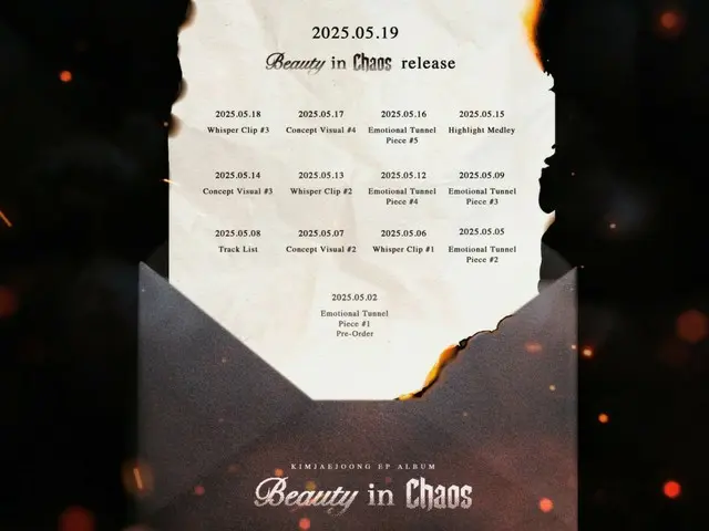 J-JUN merilis jadwal untuk EP baru "Beauty in Chaos"... comeback pada tanggal 19