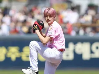 Mimpi Xion "NCT WISH" untuk melempar bola pembuka di KIA menjadi kenyataan