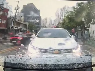 Mobil polisi menghentikan pengemudi 'tidak sadarkan diri' yang mengemudi di jalur yang salah di Seoul